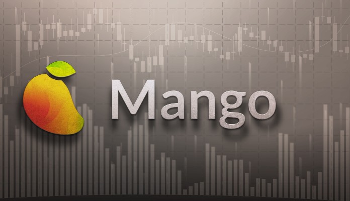 Logo da Mango, companhia DeFi de criptomoedas
