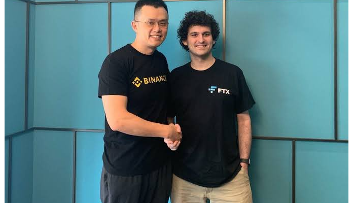 Changpeng CZ Zhao e Sam Bank -Friedman