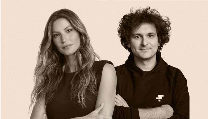 Imagem da matéria: Gisele Bündchen e Tom Brady devem ter perdas milionárias com derretimento da FTX
