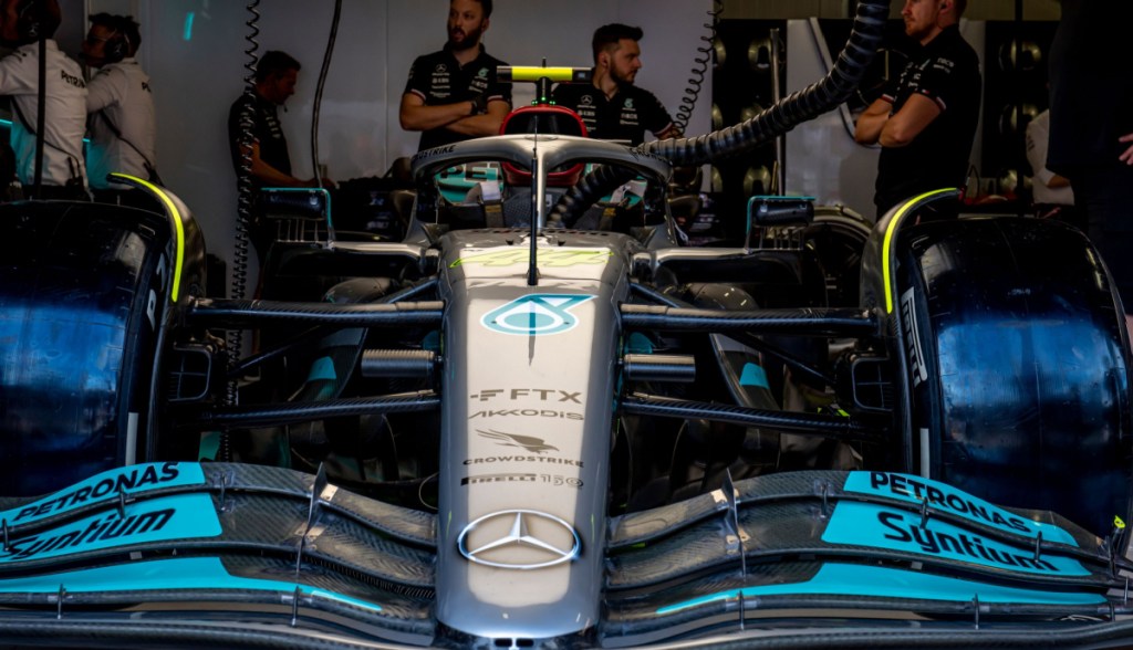 Carro da Mercedes de F1