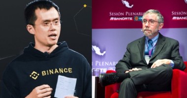 Imagem da matéria: CZ, o criador da Binance contra Paul Krugman, o vencedor do Prêmio Nobel: quem vence?