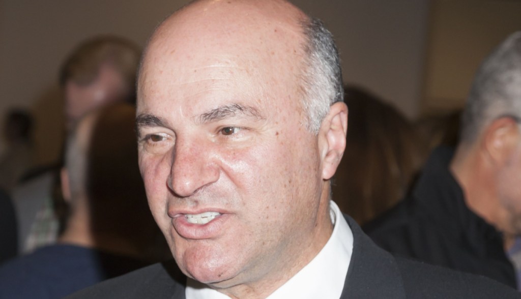 Kevin O'Leary, do programa "Shark Tank" é fotografado