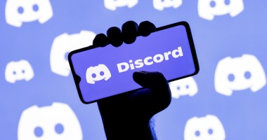 Logo do Discord em celular