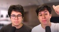 Os gêmeos Matheus e Renan Mizobe Massi em vídeo no YouTube