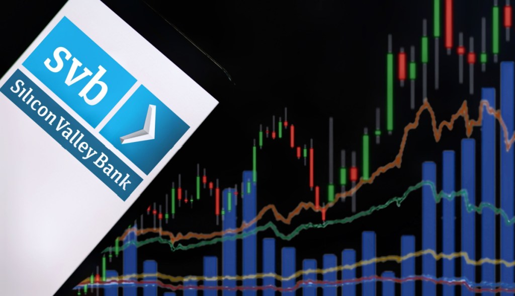 Imagem da matéria: Confira quais são as empresas de criptomoedas atingidas pelo colapso do Silicon Valley Bank