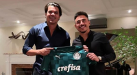 Imagem da matéria: Jogador acusado de dar golpe em colegas do Palmeiras já visitou mansão de dono da Braiscompany 