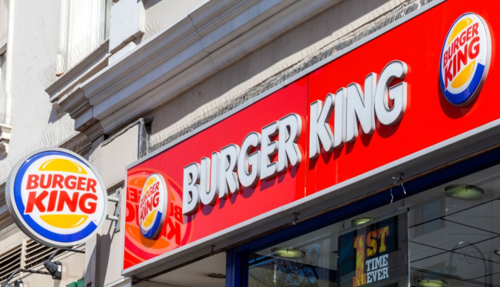 Fachada da Burger King em Londres, no Reino Unido