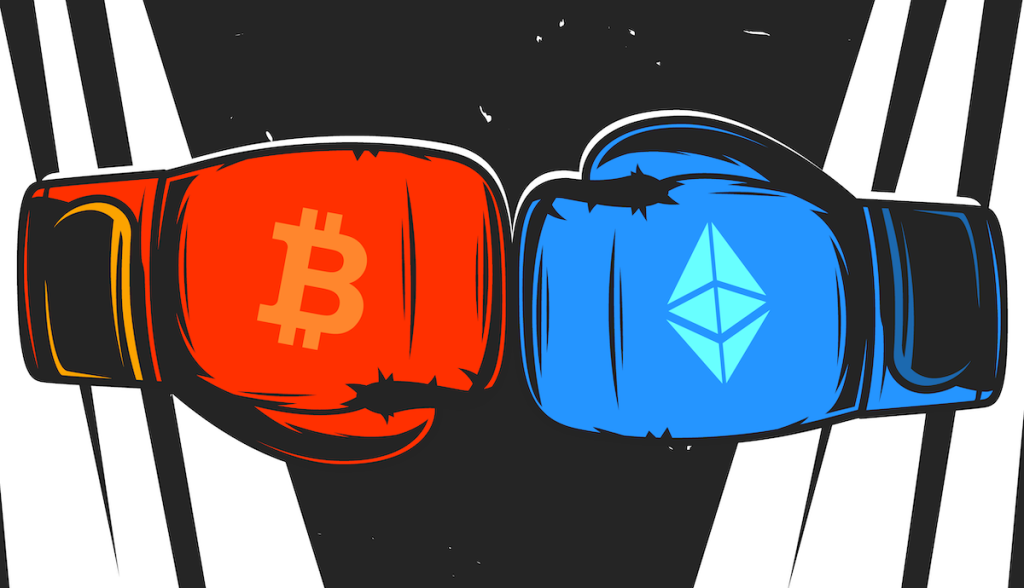 Bitcoin vs ethereum