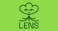 Logotipo da lens protocol da Aave