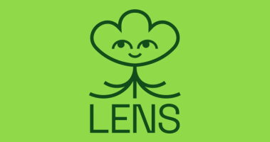 Logotipo da lens protocol da Aave