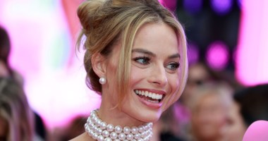 Margot Robbie, que interpreta Barbie em novo filme