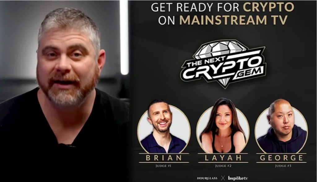Bitboy em montagem no banner do The nex crypto gem