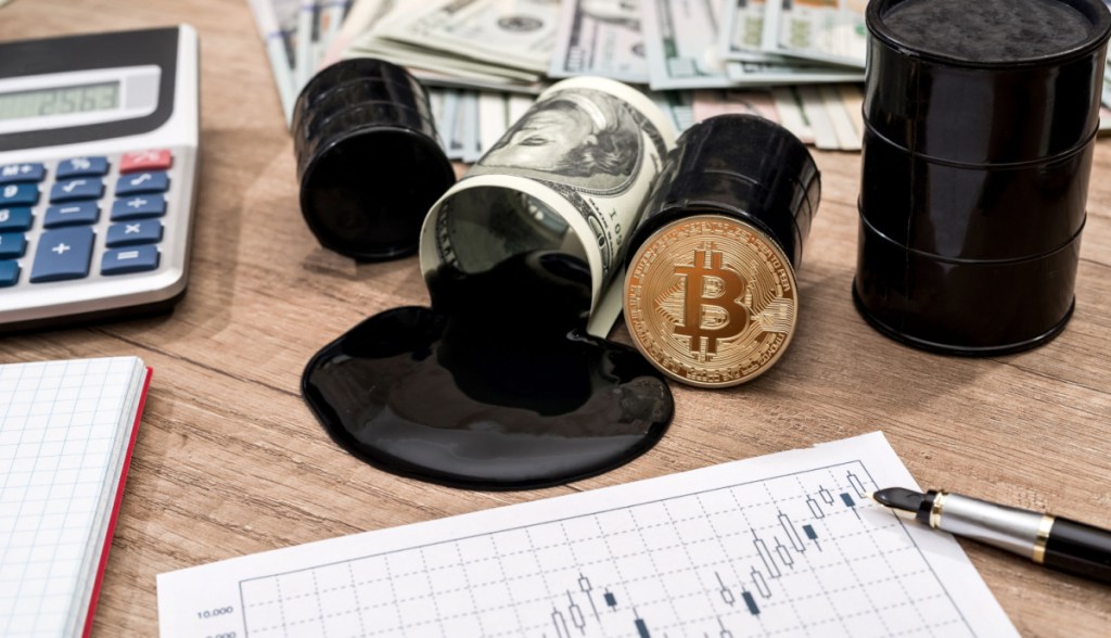 Imagem da matéria: Bitcoin (BTC) estava mais estável do que o petróleo antes do crash de hoje