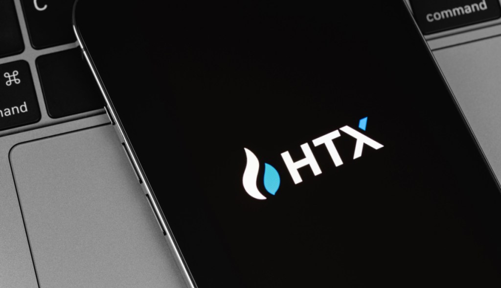 Novo logotipo da exchange Huobi, HTX