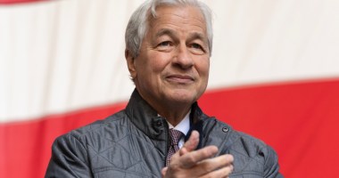 CEO do JPMorgan, Jamie Dimon, é fotografado