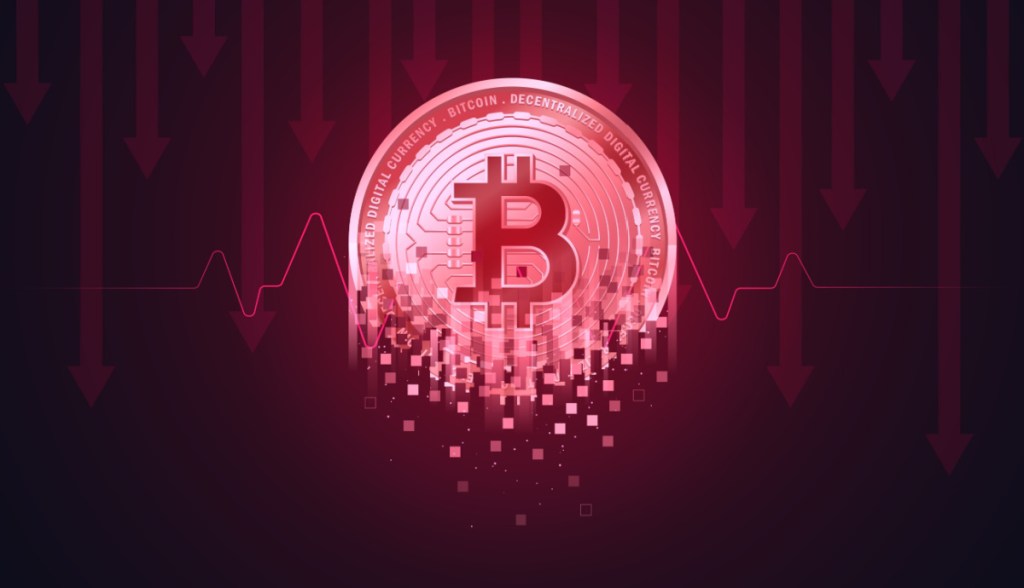 Imagem da matéria: Bitcoin, Ethereum e Solana caem mais de 4% com dados negativos da economia dos EUA
