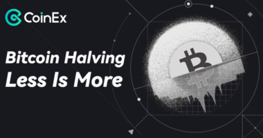 Imagem da matéria: CoinEx lança 1º vídeo da marca: Interpretando o halving do Bitcoin e a filosofia "Menos é Mais"