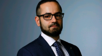 Tigran Gambaryan, chefe de compliance da Binance, posa para foto