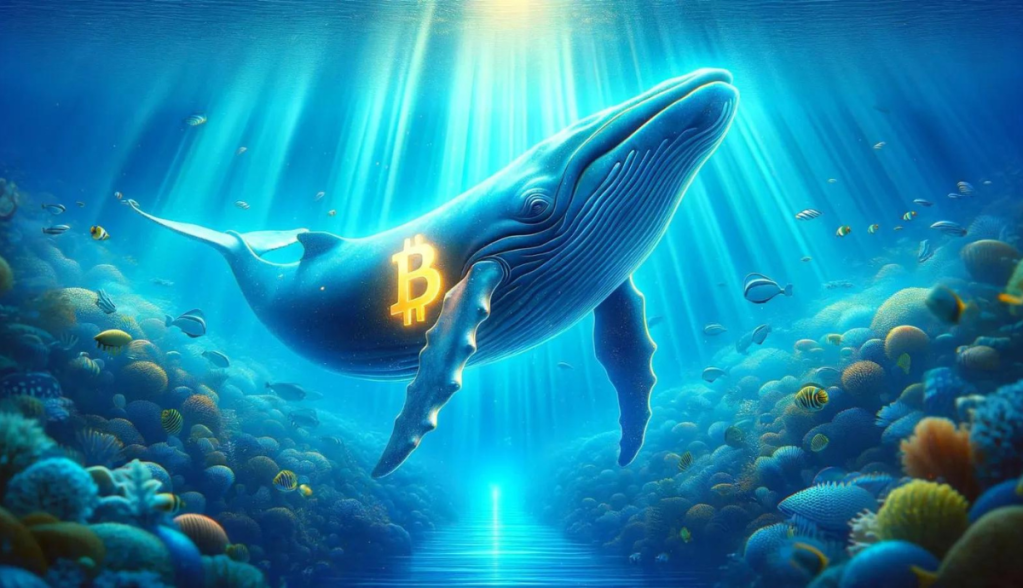 Imagem da matéria: Baleia de Bitcoin adormecida com R$ 341 milhões começa a se movimentar 
