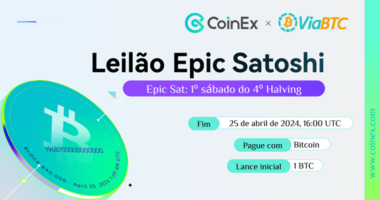 Imagem da matéria: Marco: Leilão "Epic Sat" da CoinEx começou