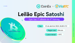 Imagem da matéria: Marco: Leilão "Epic Sat" da CoinEx começou