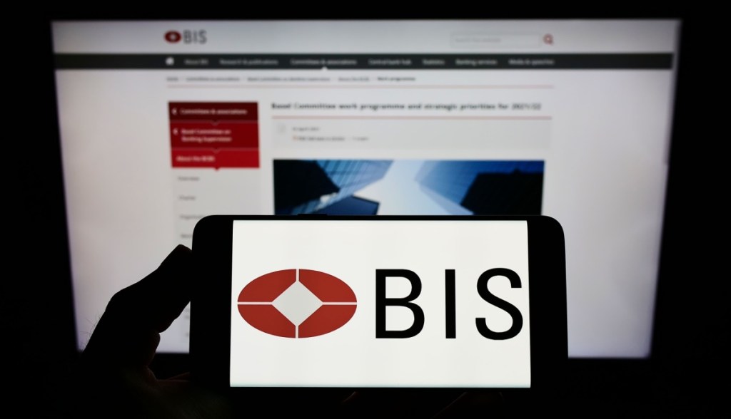 logo do BIS em celular