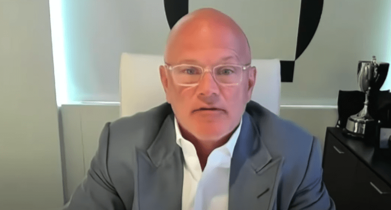 CEO da Galaxy Digital, Mike Novogratz, em entrevista ao BNN Bloomberg no YouTube