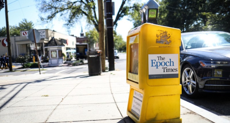 Propaganda do jornal Epoch Times