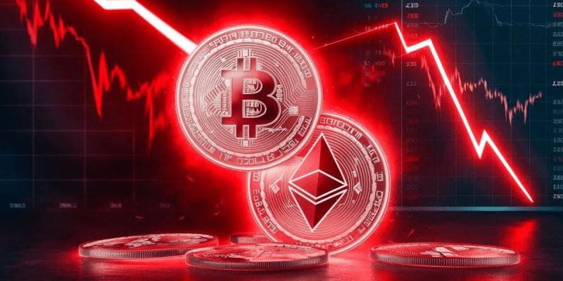 Bitcoin e Ethereum despencam e geram liquidações de US$ 1,1 bilhão após reunião de Trump com Xi