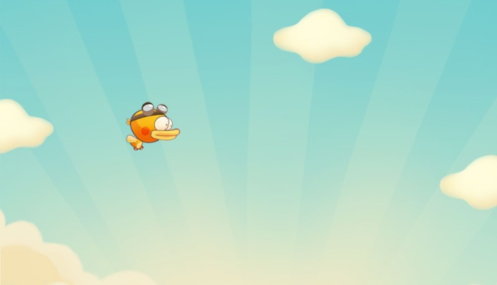 Screenshot do jogo Flappy Bird