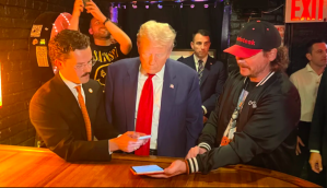Trump compra hamburgueres com BTC em Nova York no Pubkey