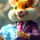 Ilustração do novo jogo hamster kombat com diamantes