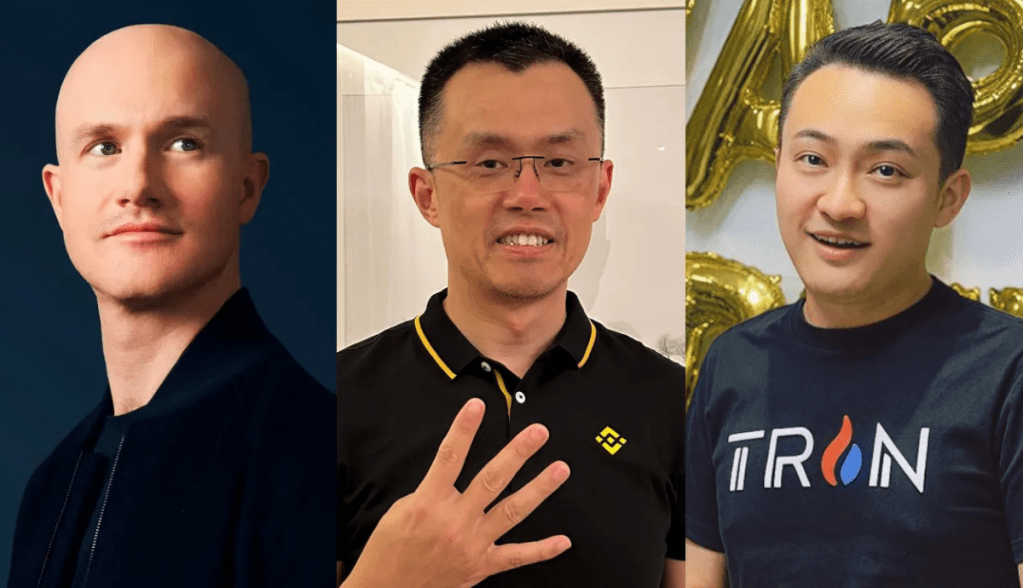 Imagem da matéria: Criadores da Binance, Coinbase e Tron trocam farpas no Twitter sobre taxas das exchanges