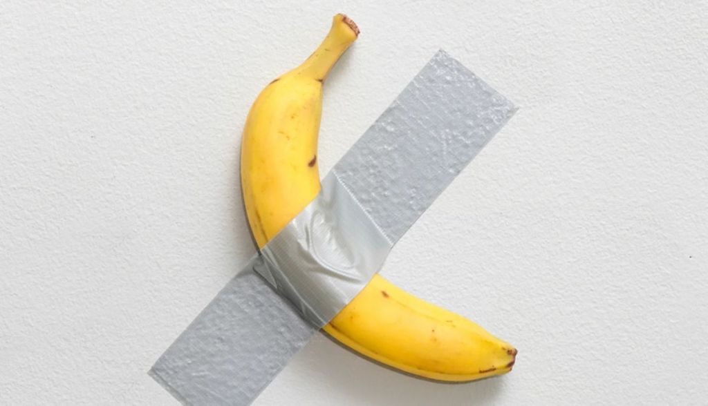 Imagem da matéria: Justin Sun paga R$ 36 milhões por banana colada na parede