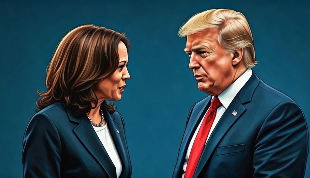 kamala harris e donald trump