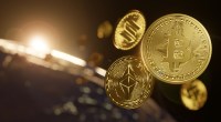 moedas de bitcoin, solana e ethereum