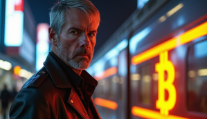 Imagem de Michael Saylor, da Strategy, gerada por IA