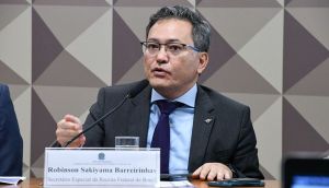 Robinson Sakiyama Barreirinhas, secretário especial da Receita Federal,