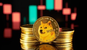 Imagem da matéria: Dogecoin dispara 16% enquanto Bitcoin e Ethereum alcançam topo mensal